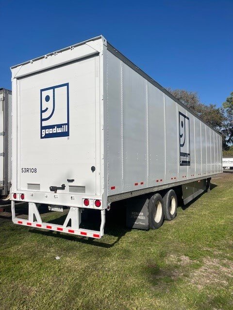 Goodwill Decal Work Trailer