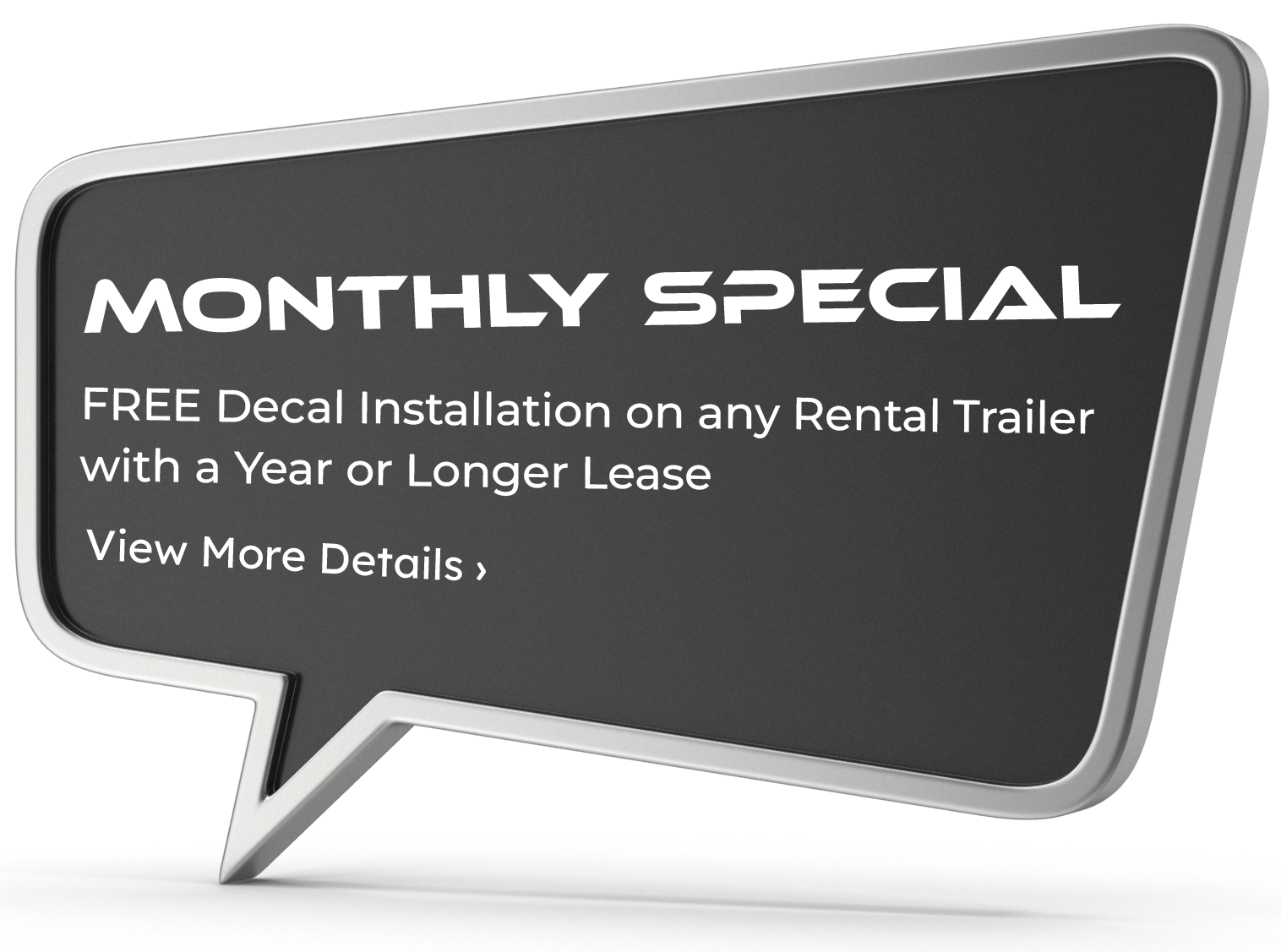 Monthly Sales Special